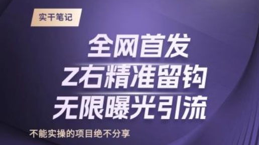 全网首发 Z右精准留勾无限曝光-虚拟资源库