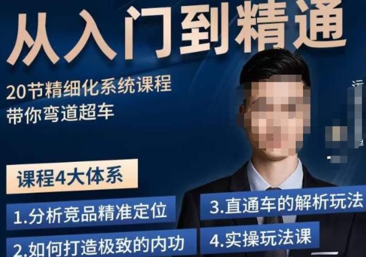 2023龙一 从入门到精通拼多多运营系列课，0-100的运营实操技巧，精细化系列课程带你弯道超车-虚拟资源库