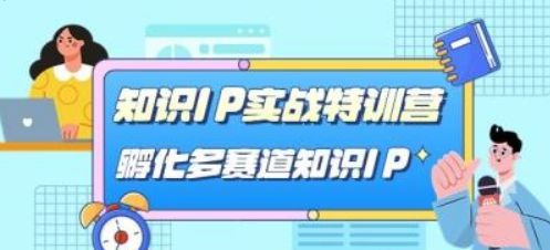 知识IP实战特训营，孵化多赛道知识IP（33节课）-虚拟资源库