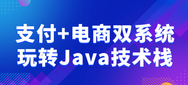 支付+电商双系统玩转Java技术栈-虚拟资源库