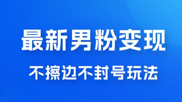 最新男粉变现，不擦边不封号玩法，日入 300+（附 1360 张美女素材）-虚拟资源库