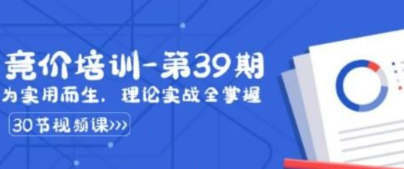 某收费竞价培训-第39期：为实用而生，理论实战全掌握（30节课）-虚拟资源库