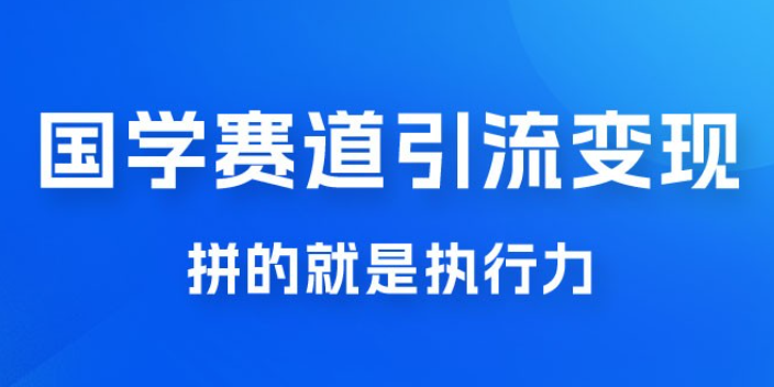 国学赛道引流粗暴变现，一个月一辆 BBA，拼的就是执行力-虚拟资源库