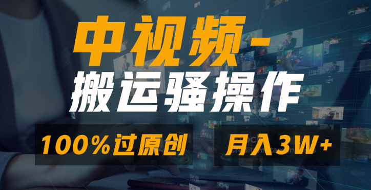 无脑双重去重原创视频 100%中视频+视频号分成计划 一键多平台发布小白-虚拟资源库