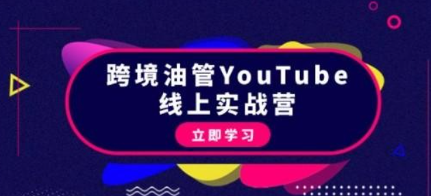 跨境油管YouTube线上营：大量实战一步步教你从理论到实操到赚钱（45节）-虚拟资源库