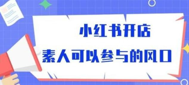 小红书开店，素人可以参与的风口-虚拟资源库